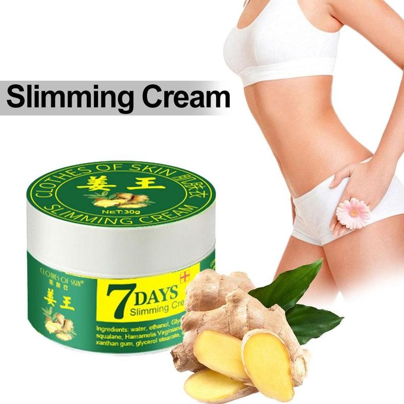 7 Days Weight Lose Slimming Cream Ginger Fat Burning Anti-cellulite Leg Cream Body Waist Effective Reduce Fat Slimming Cream