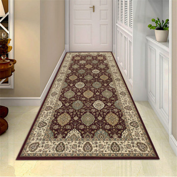 Persian Style Corridor Mat Flannel Non-slip Bedroom Kitchen Bedside Balcony Rugs Living Room Area Rug National Decor Carpets