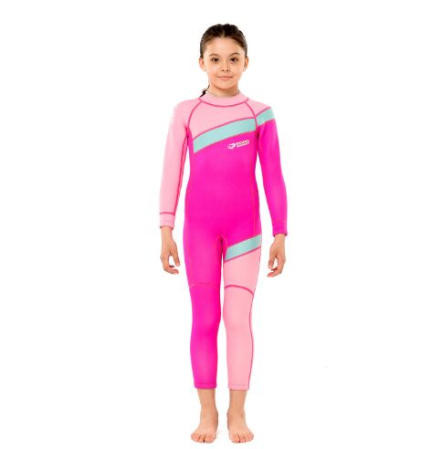 HISEA Neoprene wetsuit for kids diving suits children swimwears long sleeves surfing one piece snorkeling rashguard wetsuit