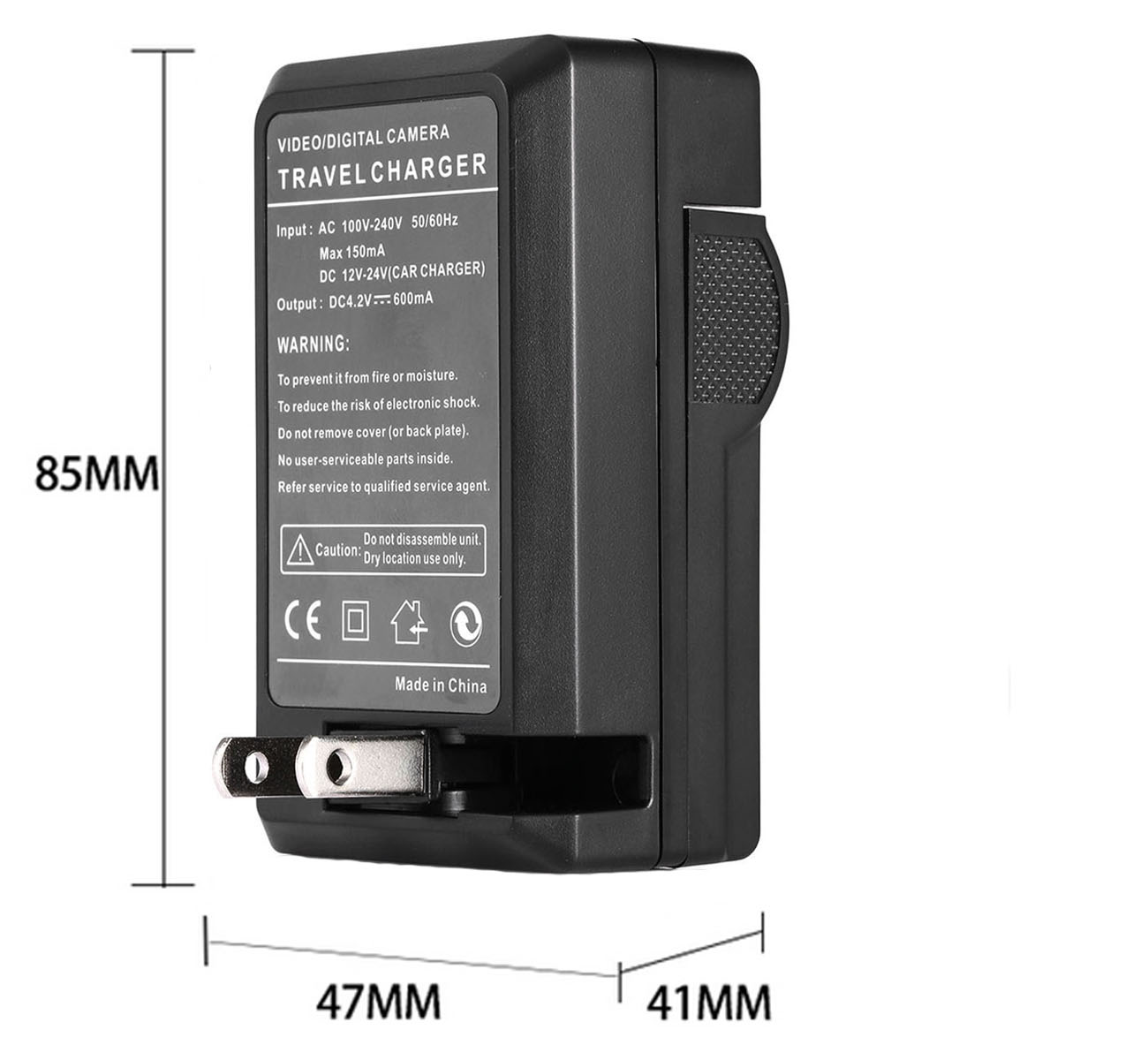 Battery Charger for Sony TRV20, TRV22, TRV25, TRV27, TRV30, TRV33, TRV38, TRV40, TRV50, TRV60, TRV70, TRV80 Handycam Camcorder