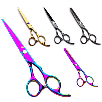 Hair Scissors Cutting Barber Professional 6.0 Inch Hair Scissor Salon Scisors Thinning Shears Hairdressing Scissors