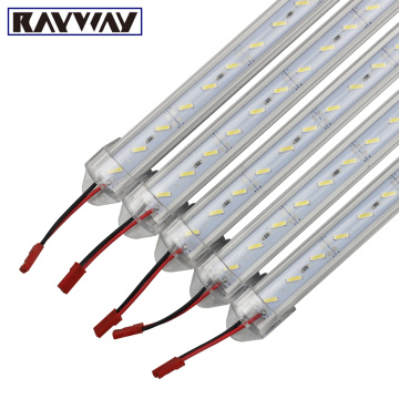 LED Bar Light DC12V 50cm 36 LED 7020 led rigid strip LED Fluorescent Tubes Energy Saving kitchen lamp Aluminium Profile
