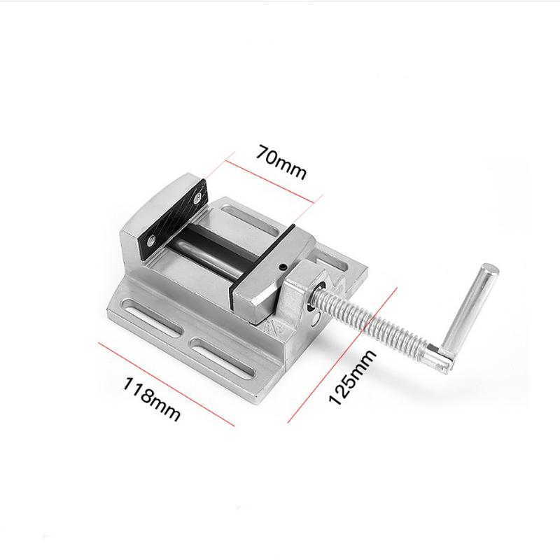 Industrial Heavy Duty 2.5 Inch Drill Press Vise Milling Drilling Clamp Machine Vise Tool Workshop Tool Machine Tools Accessories