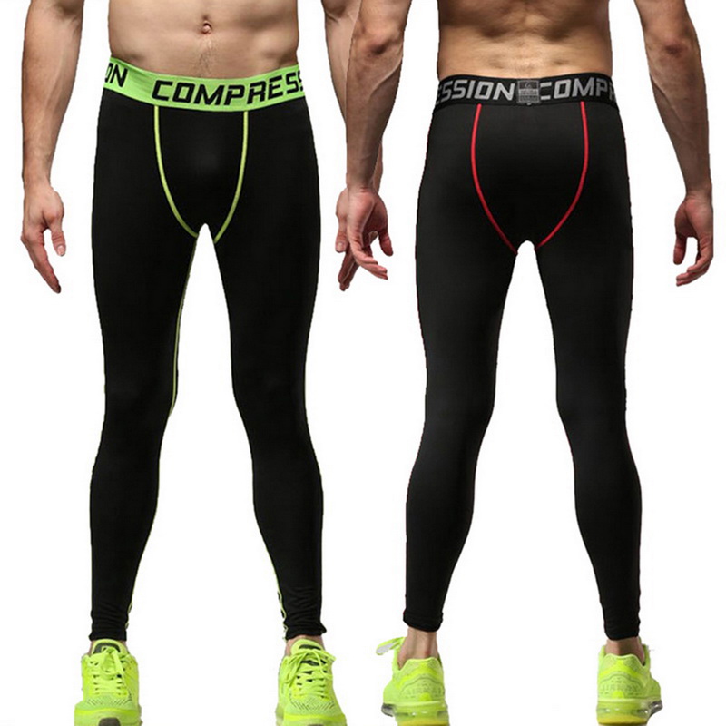 Running Compression Pants Tights Men Sport Leggings Fitness Sportswear Long Trousers Gym Training Pant Skinny Leggins Hombre