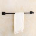 40/50 Black Towel Bar Wall Mounted Bathroom Accessories sus304 stainless steel Bathroom Towel Set