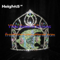 5inch Fish Crystal Rhinestone Pageant Crowns