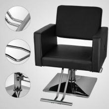 Free Shipping Hydraulic Barber Chair PU Leather Styling Chairs Salon Modern Hairdresser Tattoo Shaving Chair