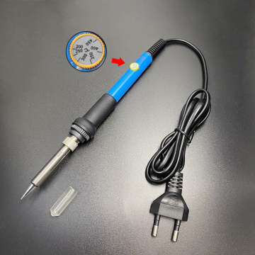 Soldering Iron 60W Adjustable Temperature Electric Solder Iron Rework Station Mini Handle Heat Pencil Welding Repair Tools