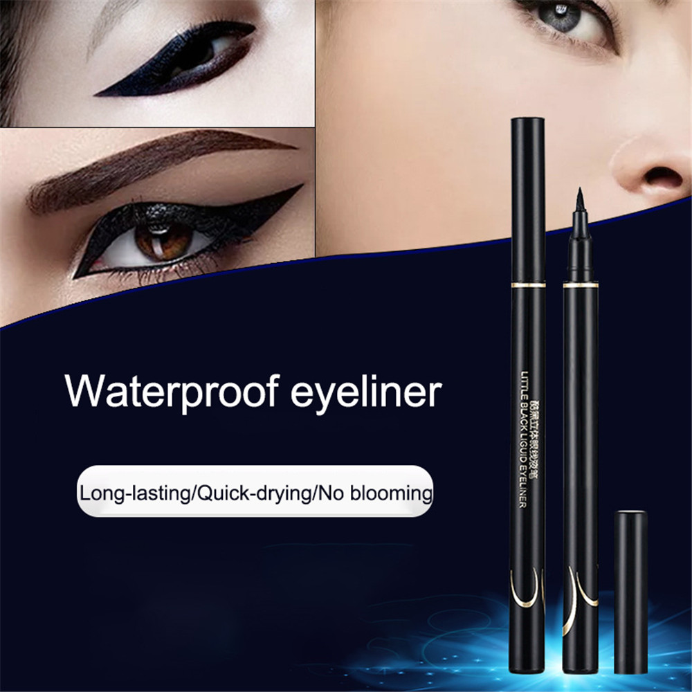 5ml Eyeliner Liquid Eye Makeup Quick-drying Waterproof Eyeliner Pencil Makeup Stamps Seal Pen Stamp Not Blooming Eyeliner TSLM1