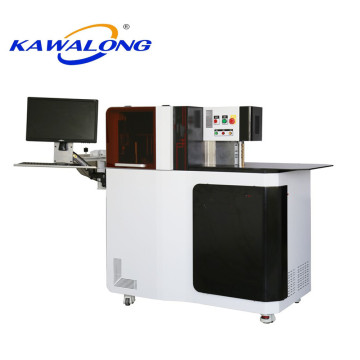 KAWALONG aluninum stainless steel channel letter bending machine for making luminous letters