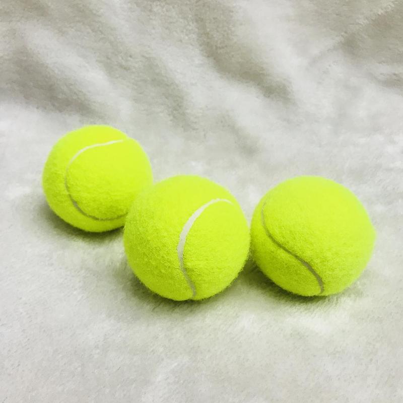 1 Pcs High Stretch Durable Tennis Practice Ball Competition Tennis Practice Professional Training Tennis Rubber F1J2
