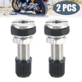 2PCS 35MM Tubeless Car Motorcycle Bike Tyre Valve With Dust Cap For Moto Wheel Tire Accessories