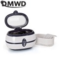 DMWD Ultrasonic Cleaner 35w 600ml Household Digital Stainless Steel Basket 220V Ultrasound Cleaning For Denture Watches Glasses