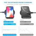 FDGAO 15W Wireless Charger for iPhone 11 X XS Max XR 8 Plus Qi Fast Charging Quick Charge Pad For Airpods Pro Samsung S10 S9 S8
