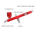 Nasedal action Airbrush 0.3mm 7cc Spray Gun Air Brush for Cake Model Painting Makeup Tattoo Car Art DIY Tool