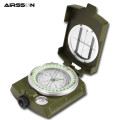 Outdoor Waterproof Luminous Compass Military Survival Emergency Geological Digital Survival Tools Travel Hunting Accessories