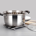 1pcs Double Bottom Pot Soup Pot Multi-purpose Cookware Non-stick Pan Pot Nonmagnetic Cooking