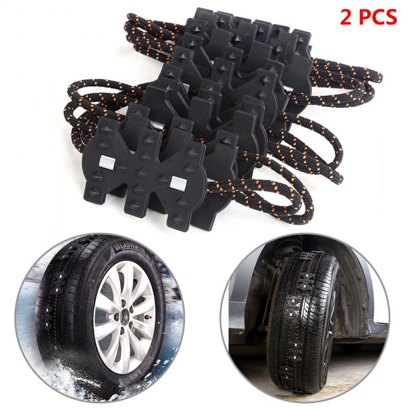 Universal Car Anti-skid Snow Chain Emergency Wheel Tire Car Security Safety Tool For Truck SUV Winter Driving Protection Chain