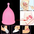 Silicone Menstrual Cup Women'S Menstrual Care Products Circulation Anti-Side Leakage Menstrual Cup Set