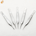 Pot-bellied tweezers Cosmetic plastic surgery instrument double eyelid tool tissue forceps