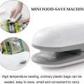 2 In 1 Portable Film Sealer Paper Cutter Bag Sealing Machine Mini Handheld Thermal Household Food Vacuum Sealing Machine
