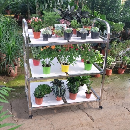 Greenhouse Transport Foldable Metal Flower Trolley Cart Manufacturers and Greenhouse Transport Foldable Metal Flower Trolley Cart Suppliers