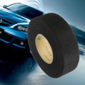 New Black 15m Car Auto Wiring Harness Anti Rattle Self Adhesive Felt Tape 25MM