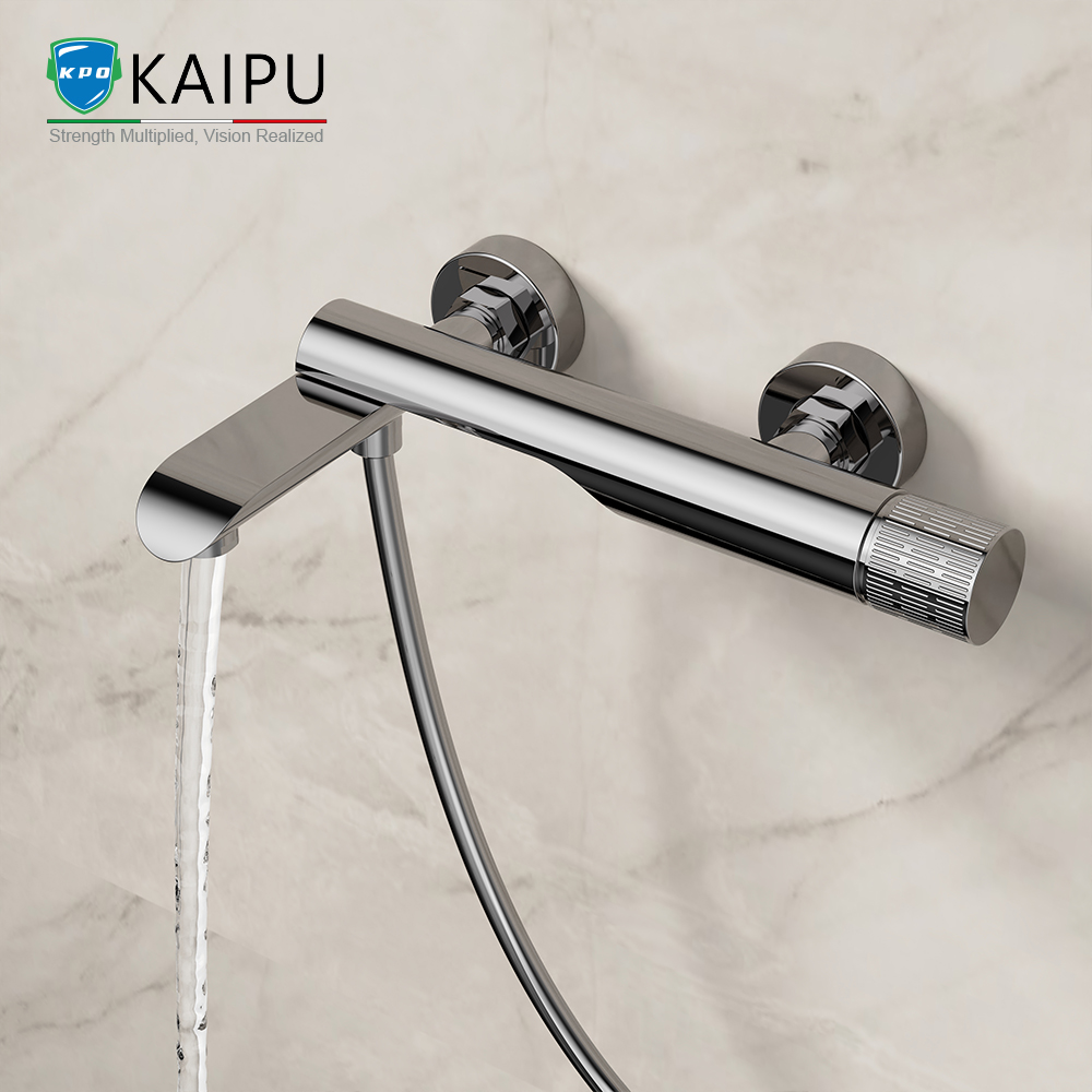 chrome bath and shower mixer 5