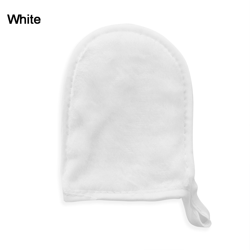 1 pc Reusable Microfiber Facial Cloth Face Towel Makeup Remover Cosmetic Puff Cleaning Glove Face Care Cleaning Tools 3 Colors