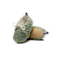 Baby Newborn Faux Fleece Crib Shoes Winter Warm Infant Toddler Crib Shoes Classic Floor Boys Girls Crib Shoes