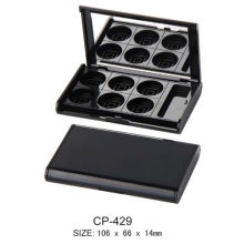 Plastic Square Eyeshadow Case With Six Pans