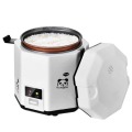 1.2L Mini Rice Cooker 2 Layers Steamer Multifunction Cooking Pot Electric Insulation Heating Cooker Portable Food Steamer