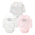Newborn Baby Clothes 3PCS/Lot Baby Rompers Long Sleeve 100% Cotton Baby Boy Clothes Infant High Quality Baby Jumpsuit 0-24 month