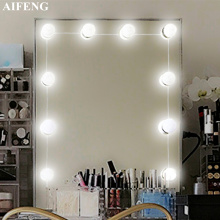 AIFENG 8W Makeup Mirror Led Light G50 Vanity Light Bulb For Dressing Table Lamps USB Powered Dimmable Vanity Light Natural White