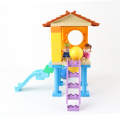 DIY Figures Paradise House Swing Pipe Ball Big Size Parts Building Blocks Bricks Toys For Children Kids Birthday Gifts