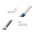 Portable Lint Rollers device creative carry pocket clothes double-headed hair removal brush plain cute sticky hair roll Cleaning