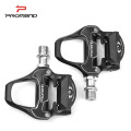 MTB Bike Road Bicycle Pedal Self-locking Shoes Bearings for Shimano With Lock Tabs Anti-slip Adjustable Pedals Bicycle Equipment