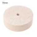 8mm Hole Drill Grinding Wheel Buffing Wheel Felt Wool Polishing Pad Abrasive Disc For Grinder Rotary Tool