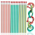1pc Magic Bendy Flexible Soft Pencil With Eraser Stationery Student Rubber Lead Pencils School Office Supplies Random Color