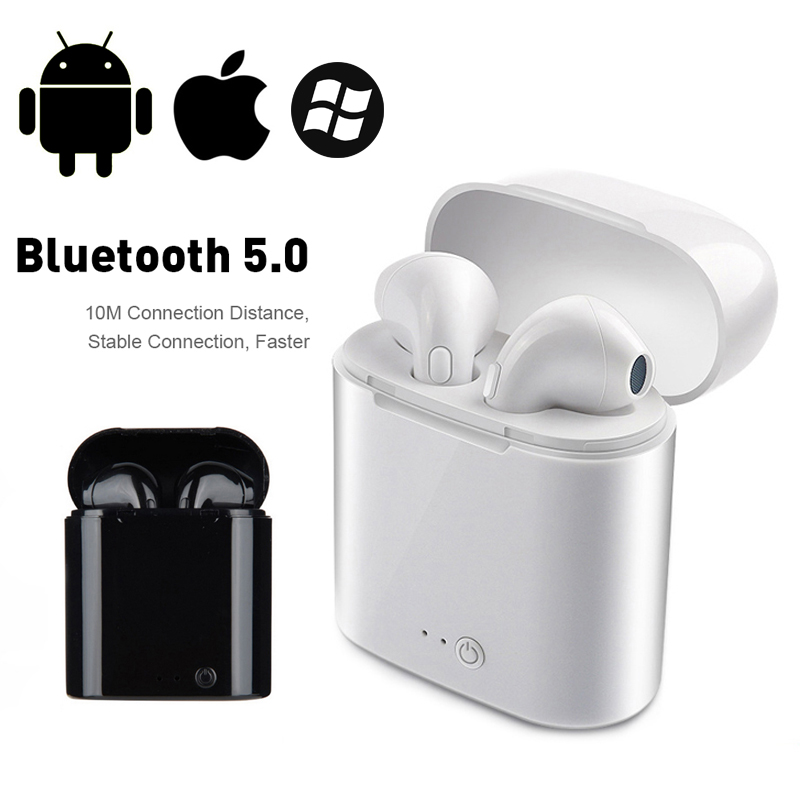 i7s TWS Wireless Earpiece Bluetooth 5.0 Earphones Headphones Earbuds Headset Earphone For smart Phone Xiaomi Samsung Huawei