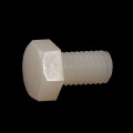 M10 DIN933 Nylon Hex Bolts, Hex Screws,Plastic Screws, Insulated Plastic Screws M10*15/20/25-100mm