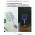 Wasp Insect Trap Home Bug Zapper Electric Racket 3000V Handheld Mosquito Swatter Killer Lamp Fruit Fly 2 In 1 Rechargeable Night