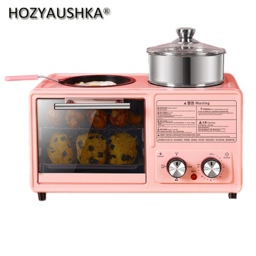 Four-in-one breakfast machine multi-function oven net celebrity toaster sandwich