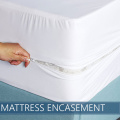 160X200CM Zippered Anti Mite Mattress Cover Waterproof For Mattress Protector Bed Sheet Hotel Mattress Zipper Bed Cover