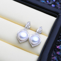 FENASY Pearl Jewelry sets Pearl Pendant Necklace Freshwater ethnic earrings bridal jewelry sets stud earrings for women