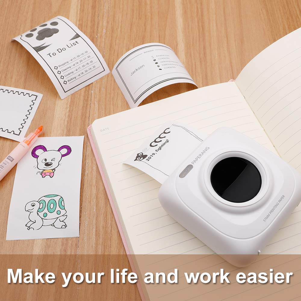 PAPERANG Mini Thermal Bluetooth Printer Portable Photo Pictures Printer for Mobile Phone Android iOS Impresoras Fotos Gift