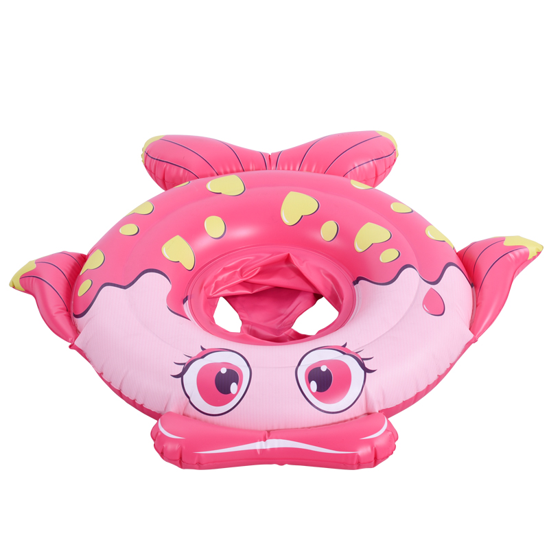 Fish shaped baby inflatable seat