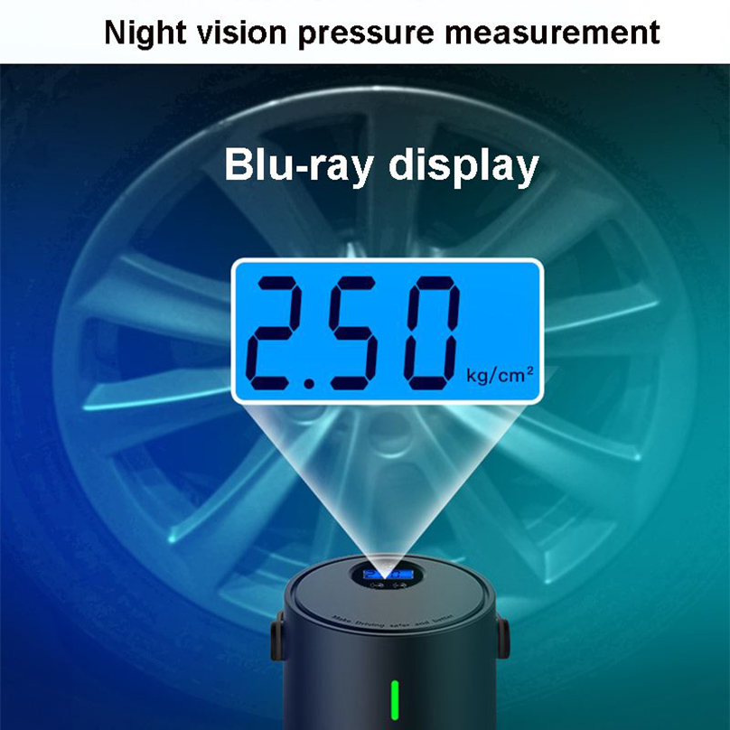 150PSI Wireless Car Air Compressor USB Charge Electric Inflator Power Car Tyre Pump Portable Tyre Inflatable Pump For Auto Bike