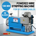 Portable Powered Electric Wire Stripping Machine Scrap Cable Stripper 220v to Europe