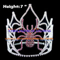 7inch Rhinestone Crystal Pageant Spider Crowns